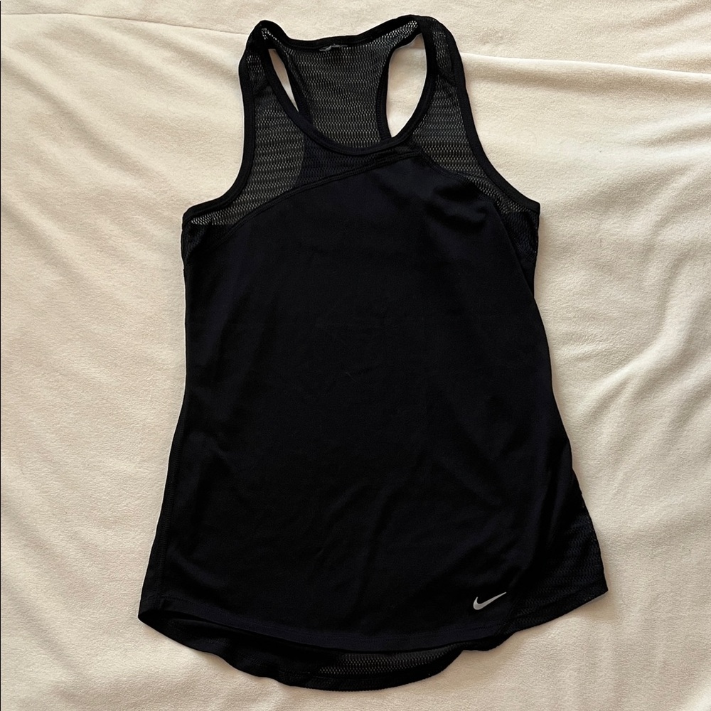 Women's Nike Black Running Tank Top